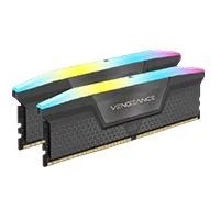 MEMORIA RAM CORSAR DDR5 VENGEANCE RGB DIMM 5200 MT/S 32GB 2 16 GB CMH3