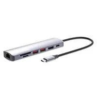 ESTACION DOCKING, MANHATTAN, 153966, USB-C CON LECTOR DE TARJETAS, 7 E