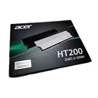 MEMORIA ACER HT200 UDIMM DDR5 64GB (2X32GB) 6000 MHZ PC/GAMING COLOR P
