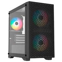 GABINETE GAMER BALAM RUSH CARBONO AIRCOOL 4000A  MINI TORRE  MINI ITX,