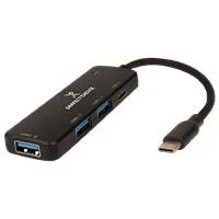 HUB USB TIPO C – 3 PUERTOS USB-A 1 PUERTO USB-C PERFECT CHOICE