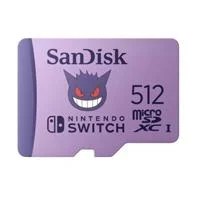 MEMORIA SANDISK MICRO SDXC 512GB NINTENDO SWITCH POKEMON GENGAR 100MB/