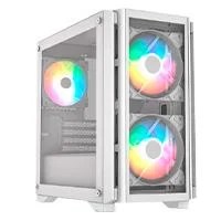GABINETE GAMER BALAM RUSH  MINI TORRE  CARBONO CRYSTAL 4000C  MICRO-AT