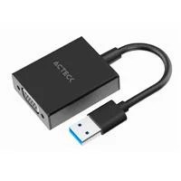 ADAPTADOR ACTECK SHIFT PLUS AV410  VIDEO USB 3.0  USB A VGA  MACHO A H