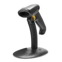 LECTOR DE CODIGO DE BARRAS GHIA GSCB1  1D  LED CCD  USB  CON BASE  NEG