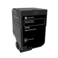 TONER LASER LEXMARK COLOR NEGRO ALTO RENDIMIENTO, NP 74C4HK0, HASTA 20