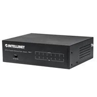 POE SWITCH,INTELLINET,561204, GB 8 PTOS 30W/PTO, 60W