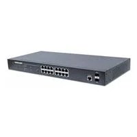 POE SWITCH,INTELLINET,561341, GB 16 PTOS 19, 30W/PTO, 220W, ADMIN + 2