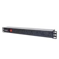 BARRA PDU,INTELLINET,713993, 8 CONT. GAB/RACK 19, 1U, CONTRA SOBRECARG
