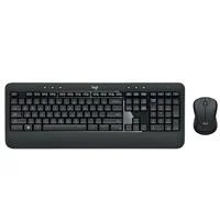 TECLADO/MOUSE LOGITECH MK540 ADVANCED NEGRO INALAMBRICOS USB UNIFIYING