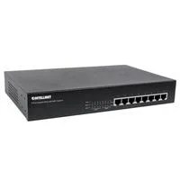 POE SWITCH,INTELLINET,560641, GB 8 PTOS 30W/PTO, 140W