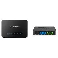 ATA GRANDSTREAM HT812 V2  2 PUERTOS FXS 2 CUENTAS SIP CON 2 PUERTOS DE
