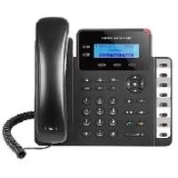 TELEFONO IP GRANDSTREAM GXP1628  2 CUENTAS SIP 2 LINEAS 2 PUERTOS GIGA