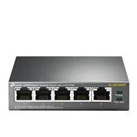 SWITCH | TP-LINK | TL-SG1005P | 5 PUERTOS RJ45 GIGABIT 10/100/1000 MBP