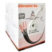 BOBINA DE CABLE CONDUMEX CAT5E UTP ULTRACAT CM 100% COBRE 24 AWG 305 M