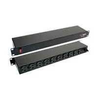 PDU CYBERPOWER (CPS1215RM) 10 SALIDAS 5-15R-POSTERIORES-, 120V, 1U. 3