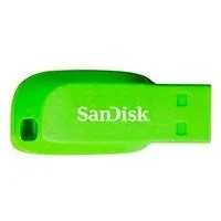 MEMORIA SANDISK 16GB USB 2.0 CRUZER BLADE Z50 ELECTRIC GREEN SDCZ50C-0