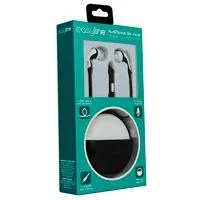 AUDIFONOS IN-EAR CON MICROFONO EASY LINE BY PERFECT CHOICE – BLACK/WHI
