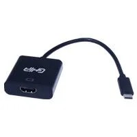 ADAPTADOR GHIA CONVERTIDOR USB 3.1 TIPO C MACHO A HDMI HEMBRA  SALIDA