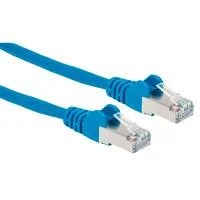CABLE PATCH,INTELLINET,741477, CAT 6A, 0.9M( 3.0F) S/FTP AZUL