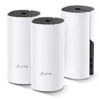 ROUTER DECO E4(3-PACK) | AC1200 | DUAL BAND |WIFI MESH | 2 PUERTOS WAN