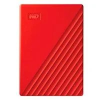 DISCO DURO EXTERNO WD MY PASSPORT 4TB 2.5 PORTATIL USB3.0 ROJO WINDOWS