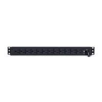 PDU CYBERPOWER (PDU15B12R) 12 SALIDAS NEMA 5-15R, MONTAJE 1U. SALIDA D