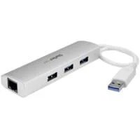 HUB USB 3.0 DE 3 PUERTOS – CONCENTRADOR DE 3 PUERTOS USB 3.0 CON ADAPT
