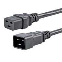 CABLE DE CORRIENTE DE 1.8M DE EXTENSION – 14AWG – C19 A C20 – 15A 250V