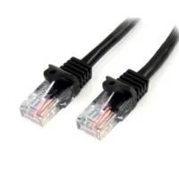 CABLE DE 10M NEGRO DE RED CAT5E ETHERNET RJ45 SIN ENGANCHES – LATIGUIL