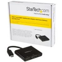 ADAPTADOR MULTIFUNCION USB-C A 4K CON ENTREGA DE POTENCIA Y PUERTO USB