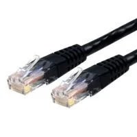 CABLE DE 3M NEGRO DE RED GIGABIT CAT6 ETHERNET RJ45 UTP MOLDEADO – CER