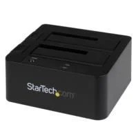 BASE DOCKING STATION USB 3.0 CON UASP DE 2 BAHIAS PARA DISCO DURO O SS