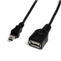 CABLE DE 30CM CONVERTIDOR USB 2.0 DE USB A A MINI USB B – HEMBRA  MACH