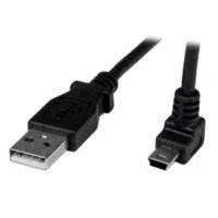 CABLE ADAPTADOR 1M USB A MACHO A MINI USB B MACHO ACODADO EN NGULO HAC