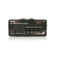 SWITCH JUEGO DE CONMUTADOR KVM DE 4 PUERTOS VIDEO VGA USB 2.0 CON CABL