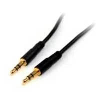 CABLE DE AUDIO DE 91CM DELGADO SLIM – AUDIO ESTEREO MINI JACK PLUG 3.5