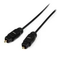 CABLE DE 3M TOSLINK AUDIO DIGITAL OPTICO SPDIF DELGADO – NEGRO – START