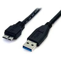 CABLE DE 50CM USB 3.0 SUPER SPEED SS MICRO USB B MACHO A USB A MACHO A