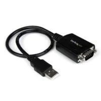 CABLE ADAPTADOR DE 0.3M USB A PUERTO SERIE SERIAL RS232 CON RETENCIN D
