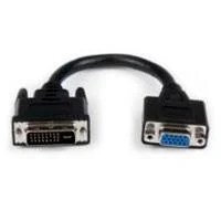 ADAPTADOR DE VIDEO DVI-I A VGA – DVI-I MACHO – HD15 HEMBRA – CABLE DE