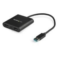 ADAPTADOR DE VIDEO EXTERNO – TARJETA DE VIDEO EXTERNA USB 3.0 A 2 PUER