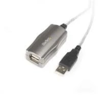 CABLE DE EXTENSION ALARGADOR DE 4.5M EXTENSOR ACTIVO USB 2.0 – SOPORTA
