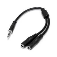 ADAPTADOR DIVISOR DE CABLE ESTEREO PARA AUDIFONOS – CABLE SPLITTER DEL