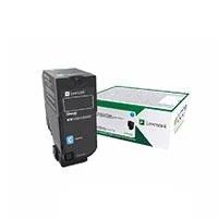 TONER LASER LEXMARK COLOR CIAN EXTRA ALTO RENDIMIENTO, NP 78C4XC0, HAS