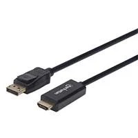 CABLE DISPLAYPORT,MANHATTAN,153188, – HDMI M-M 1080P 3.0M