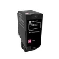 TONER LASER LEXMARK COLOR MAGENTA, NP 74C4HM0, ALTO RENDIMIENTO, HASTA
