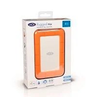 DISCO DURO EXTERNO LACIE RUGGED MINI 4TB 2.5 PORTATIL USB 3.0 NARANJA-