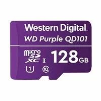 MEMORIA WD PURPLE SC QD101 MICRO SDXC 128GB VIDEOVIGILANCIA 24/7 CLASE