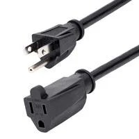 CABLE DE 6M DE EXTENSION DE ALIMENTACION – NEMA 5-15R A NEMA 5-15P – 1